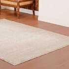 Tapete Para Sala Bege Claro 2,00m X 1,40m Casen