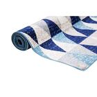 Tapete Para Sala Belga Antuérpia 6 Azul-bege 2,50x3,80m - Eda