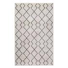 Tapete Para Sala Belga Axis Treliça Bege 2,00x2,50m - Qaza