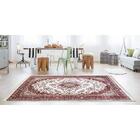 Tapete Para Sala Belga Bruxelas 2 Vermelho Edantex