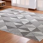 Tapete Para Sala Belga Innove 11 Cinza 1,40x2,00m - Niazitex