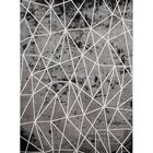 Tapete Para Sala Belga Liege 1 Cinza 2 50x3 00m - Edantex