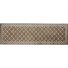 Tapete Para Sala Belga Stillo 16 Marrom 0,68x1,10m - Niazitex