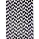 Tapete Para Sala Belga Stillo 19 Preto-branco 2,00x2,50m - Ni