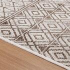 Tapete Para Sala Belga Stillo 23 Marrom 0,68x1,10m - Niazitex