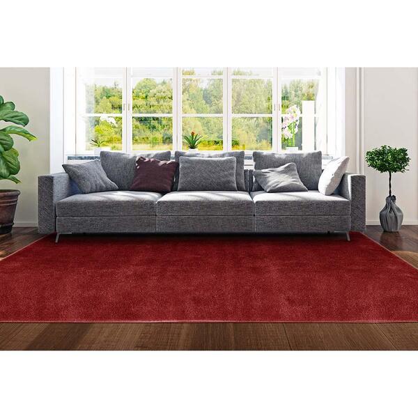 Tapete Para Sala Capri Merlot Vermelho 2,00x3,00m - Caciatori