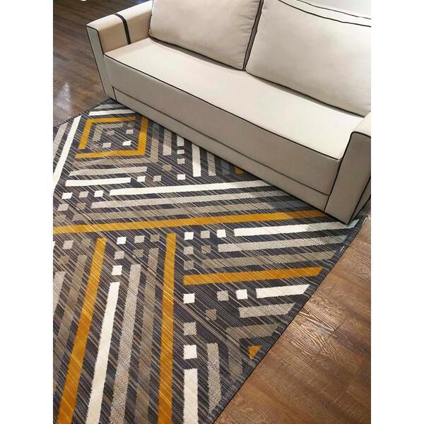 Tapetes para sala amarelo clearance