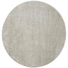 Tapete Para Sala Chevron Prata 1,40m Redondo São Carlos