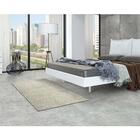 Tapete Para Sala Classe A Pontilhado Cinza 1,00x1,60m - São C