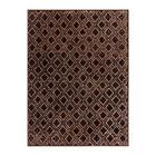 Tapete Para Sala Classic Board 70 Marrom 1,00x1,50m - J Serra