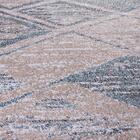 Tapete Para Sala Classic Fiji 9 Creme-azul 2,50x3,00m - J Ser