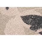 Tapete Para Sala Classic Leaf 51 Cinza 2,00x3,00m - J Serrano