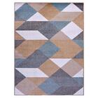 Tapete Para Sala Classic Maiorca 25 Caramelo-azul 2,00x3,00m