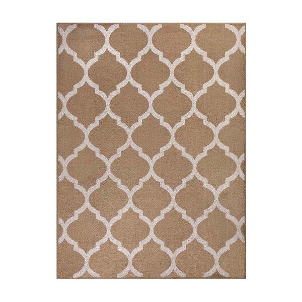 Tapete Para Sala Classic Suprema 63 Caramelo-bege 1,50x2,00m