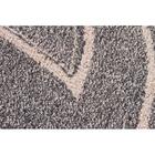 Tapete Para Sala Classic Tide 56 Chumbo 1,00x1,50m - J Serrano