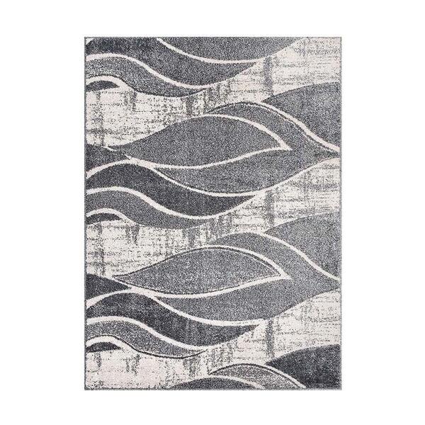 Tapete Para Sala Classic Tide 56 Chumbo 1,50x2,00m - J Serrano