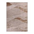 Tapete Para Sala Classic Tide 80 Bege-caramelo 2,00x3,00m - J