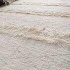 Tapete Para Sala Cru Bordado Boho 1.50x2.00