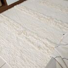 Tapete Para Sala Cru Bordado Boho 1.50x2.00