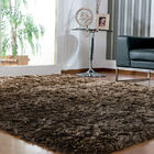 Tapete Para Sala De Estar Chique Aconchegante Retangular Taba