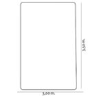 Tapete Para Sala De Estar Joy 3 00x3 50 Pérola - Tapetes São