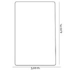 Tapete Para Sala De Estar Joy 3 00x4 00 Cristal G57 - Tapetes