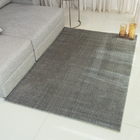 Tapete Para Sala De Estar Nepal 1,4mx2,0m Cinza