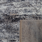 Tapete Para Sala De Estar Scala 3,0mx4,0m 907 Cinza/chumbo