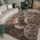 Tapete Para Sala De Star Premiun  Peludo Cor Palha  200x240cm