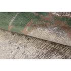 Tapete Para Sala Detalhe Musgo Marrom-verde 2,00x2,50m - São