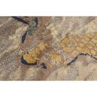 Tapete Para Sala Detalhe Rachado Marrom-bege 2,00x2,50m - São