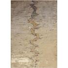 Tapete Para Sala Detalhe Rachado Marrom-bege 2,00x2,50m - São