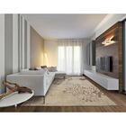 Tapete Para Sala Detalhe Renda Marrom-bege 2,00x2,50m - São C