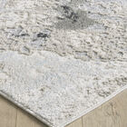 Tapete Para Sala Dixon 01 50x100 Estonado Preto/ Bege E Cinza