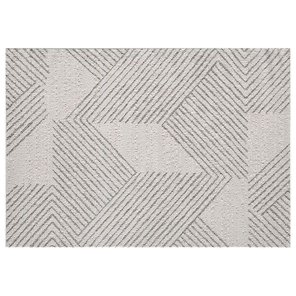 Tapete Para Sala Dixon 03 100x140 Bege E Cinza 7908006051466