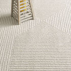 Tapete Para Sala Dixon 04 100x140 Bege 7908006051534