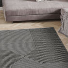 Tapete Para Sala Dixon 06 50x100 Preto E Cinza 7908006051732