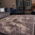 Tapete Para Sala E Quarto Aconchego - Casu 300x200cm Cinza