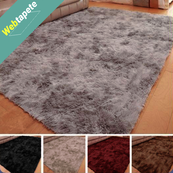 Tapete Para Sala E Quarto Com Pelo Alto 140x100cm Casen