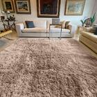 Tapete Para Sala E Quarto Felpudo Cronos Casa Dona 100x150 Cm