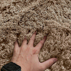 Tapete Para Sala E Quarto Felpudo Cronos Casu 140x100  Marrom