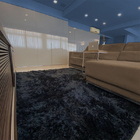 Tapete Para Sala E Quarto Felpudo Cronos Casu 140x100 Preto