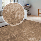 Tapete Para Sala E Quarto Felpudo Júpiter  Casu 300x200cm Bege