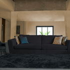 Tapete Para Sala E Quarto Felpudo Retangular 1,40x1,00m Preto