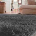 Tapete Para Sala E Quarto Felpudo Retangular 2,00x3,00m Cinza