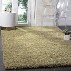 Tapete Para Sala E Quarto Peludo Luxo Casa Dona 100x150cm Beg