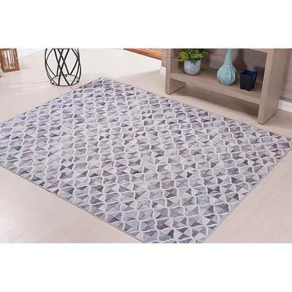 Tapete Para Sala Ecológico 01 Cinza 1,00x1,50m - Niazitex