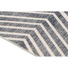 Tapete Para Sala Em Poliéster 85101 Omega Via Star Cinza