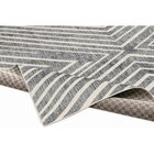 Tapete Para Sala Em Poliéster 85101 Omega Via Star Cinza