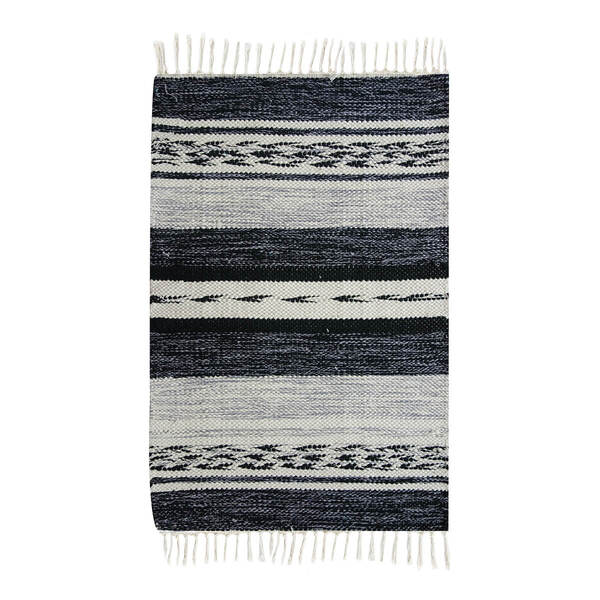 Tapete Para Sala Étnico Rústico Sofisticado Kilim Raipur 140x